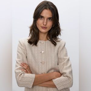 Aritzia Babaton little tweed jacket